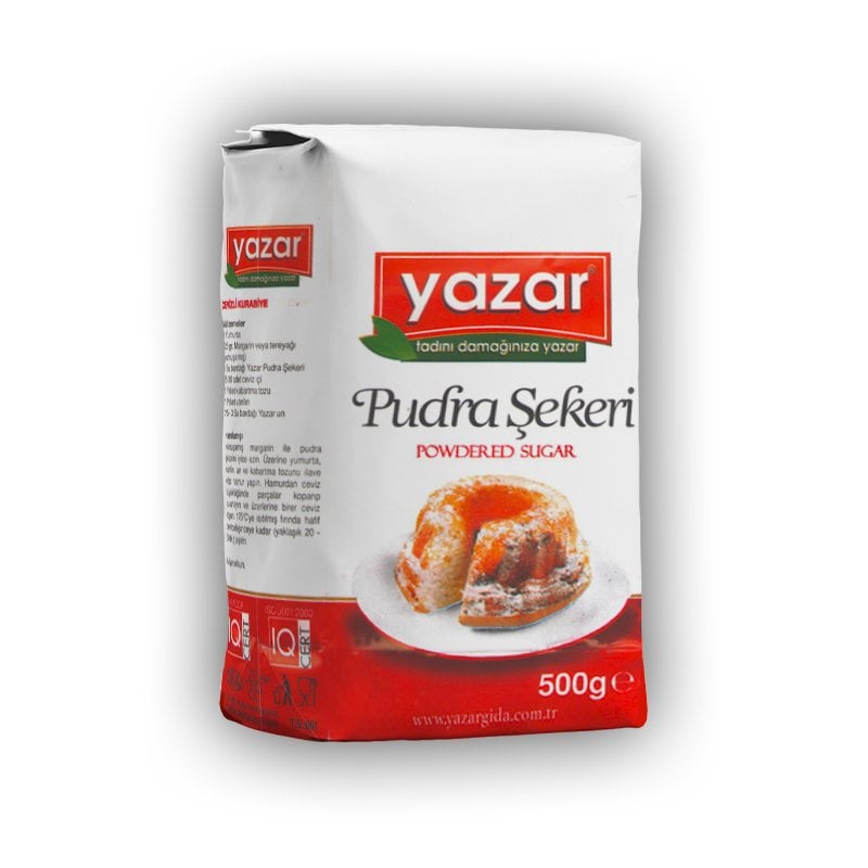 Yazar Pudra Şekeri 500 Gr x 9 Paket